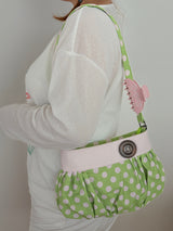 Pink Matcha Shoulder Bag