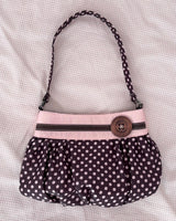 Cocoa Strawberry Shoulder Bag