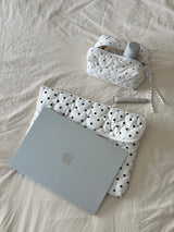 Polka Dot Laptop Sleeve