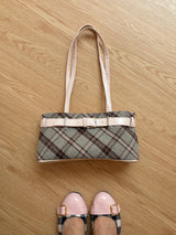 Dolly Check Shoulder Bag