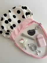 Polka Blush Shoulder Bag