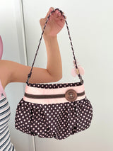 Cocoa Strawberry Shoulder Bag