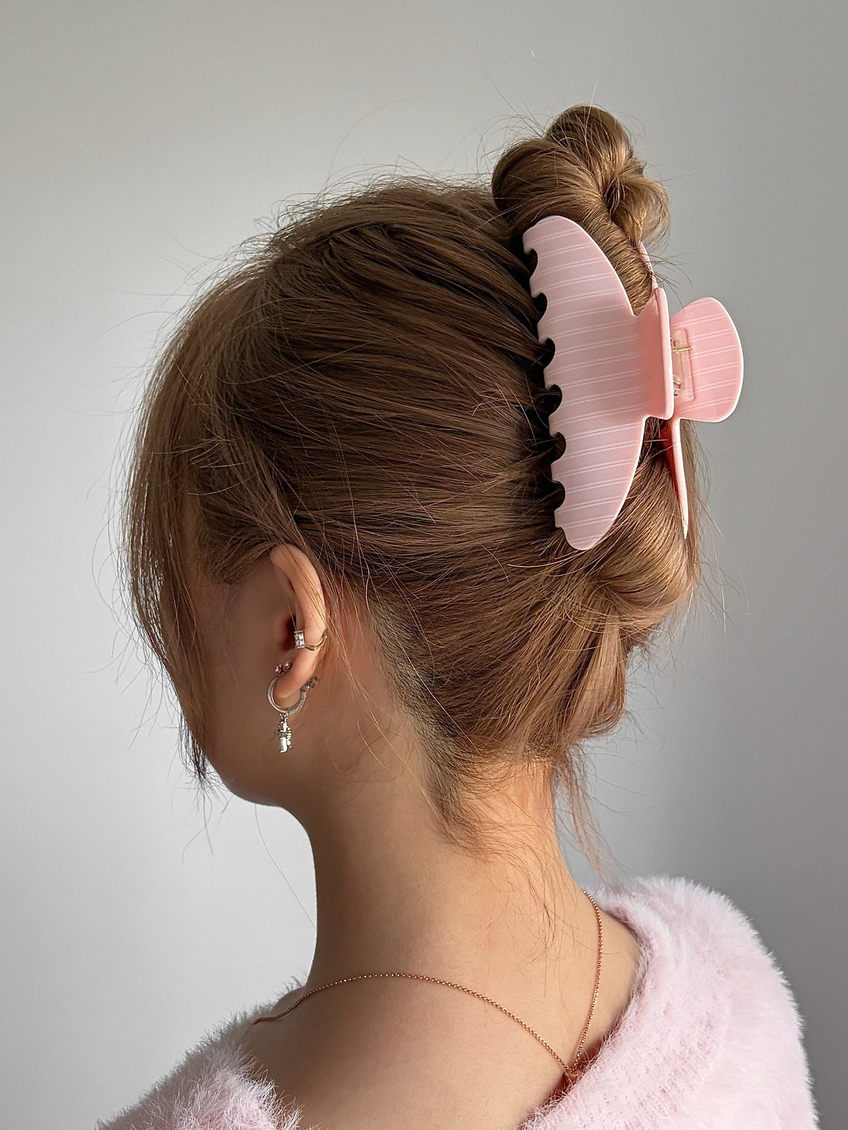 Cotton Candy Hair Claw Clip
