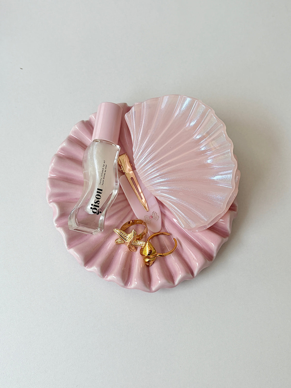Seashell Hair Claw Clip