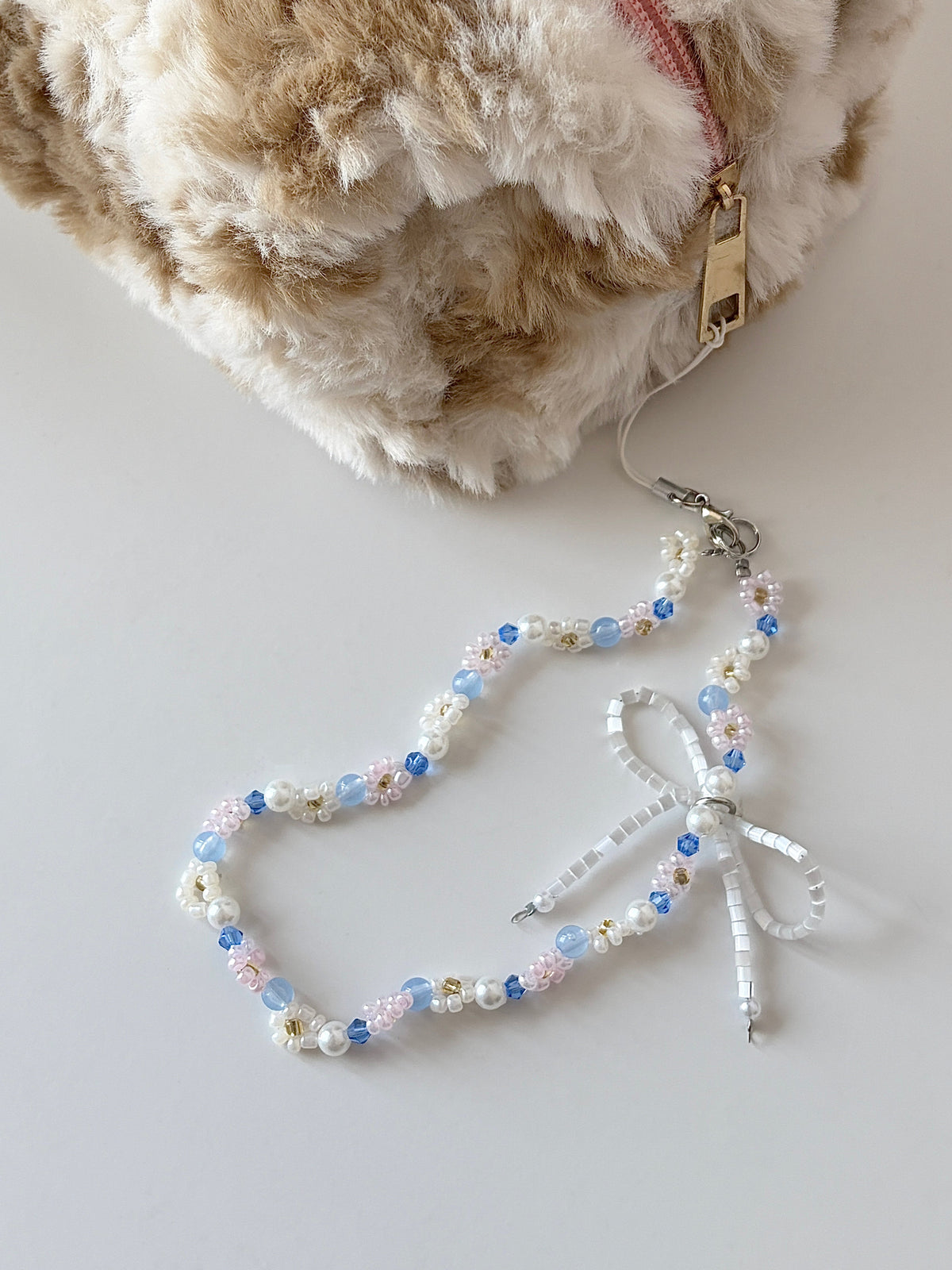 Floral Key Charm