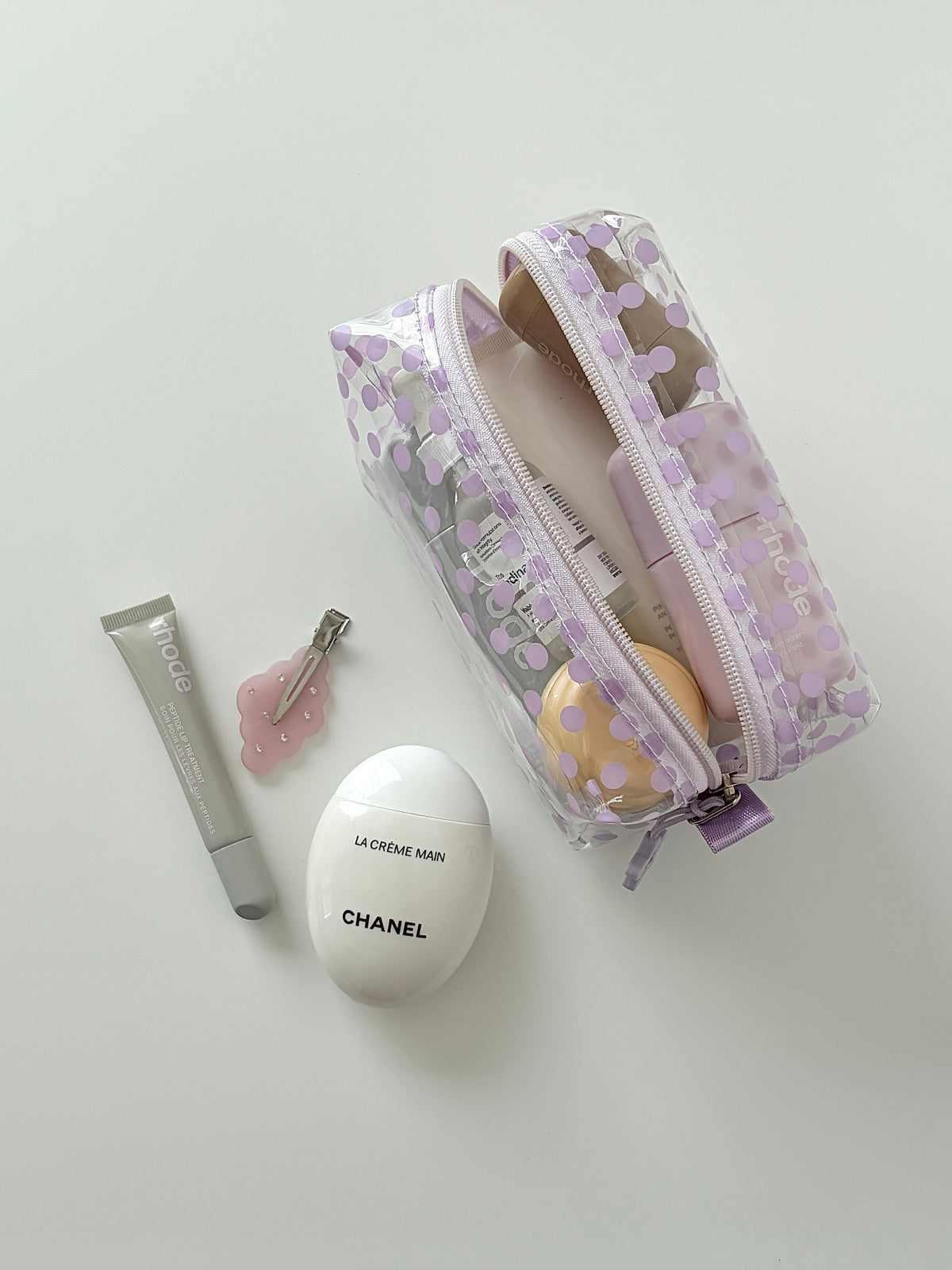 Clear Dot Beauty Bag