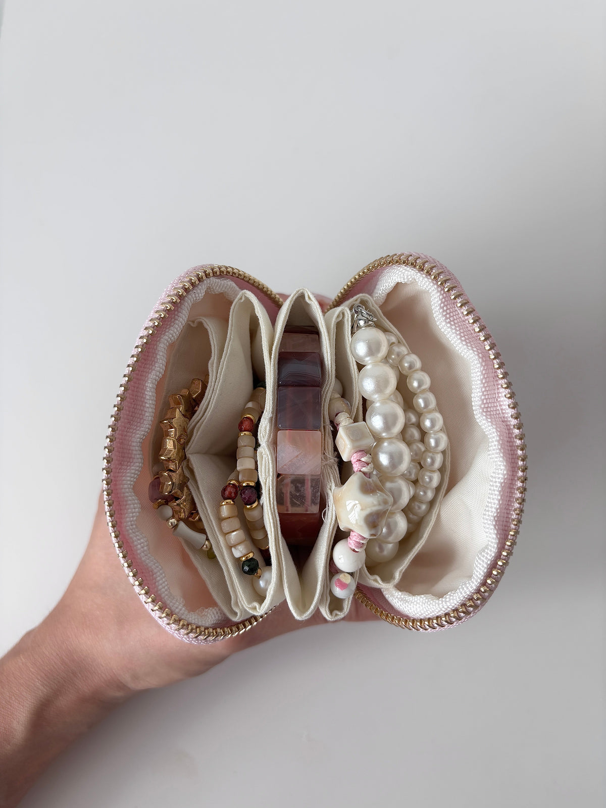 Pastel Jewelry Pouch