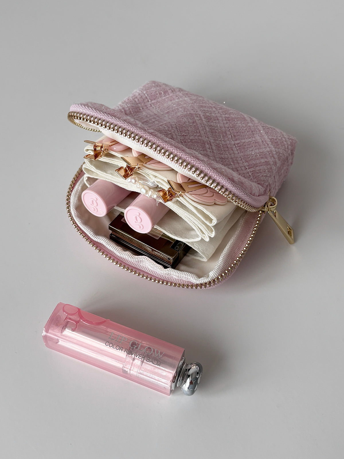 Pastel Jewelry Pouch