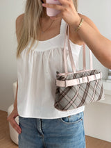 Dolly Check Shoulder Bag