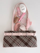Dolly Check Shoulder Bag