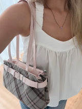 Dolly Check Shoulder Bag
